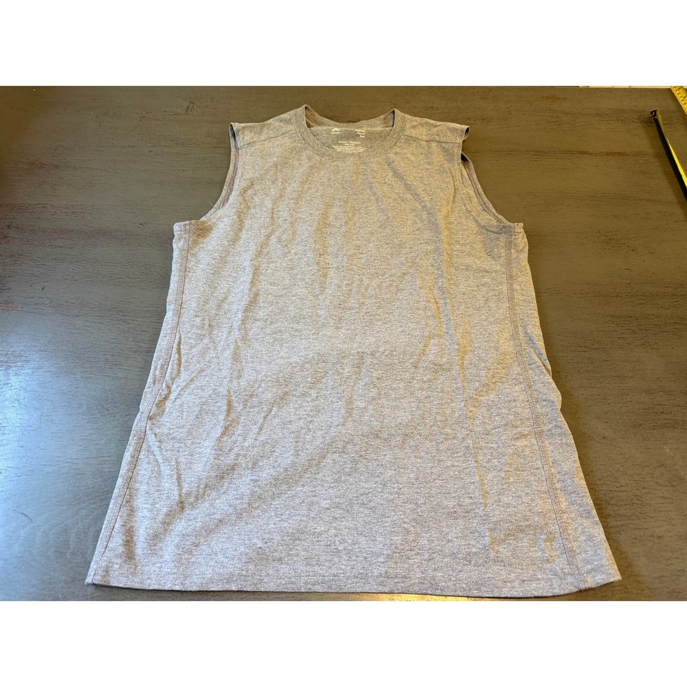 Xersion Essential Muscle Tank Mens Medium Gray Heather Sleeveless Gym Shirt